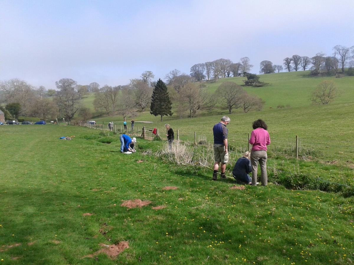 Practising the NPMS.  Photo; C Bell