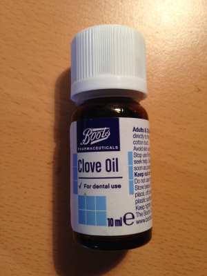 Clove oil.
