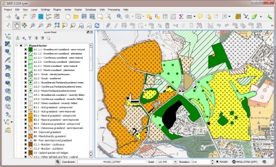 QGIS interface