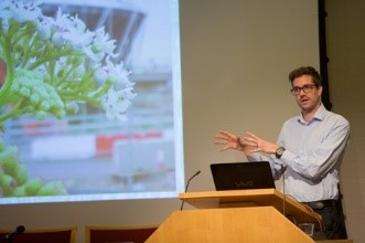Matt Davies teaching QGIS