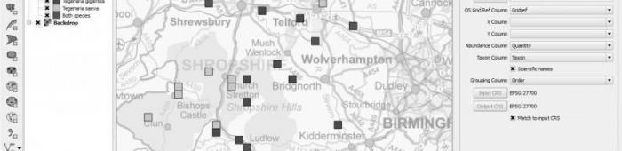QGIS Conicidence mapping QGIS Conicidence mapping